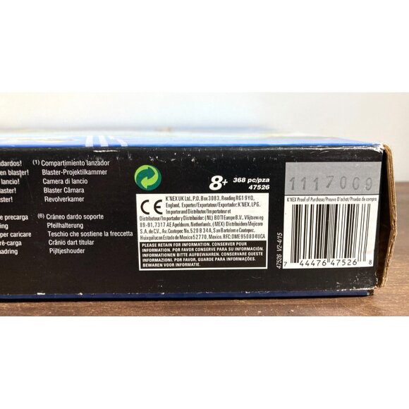 K'Nex KForce Build & Blast Dual Cross Bow 47526 New Sealed Knex K-Force Crossbow - Picture 6 of 6